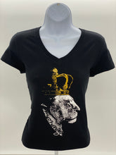 Load image into Gallery viewer, Lioness - I Am The Wife - V-Neck Tshirt
