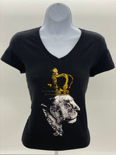 Load image into Gallery viewer, Lioness - I Am The Wife - V-Neck Tshirt