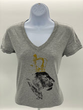Load image into Gallery viewer, Lioness - I Am The Wife - V-Neck Tshirt
