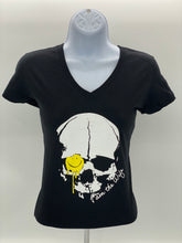 Load image into Gallery viewer, Skull - I am The Wife - Women&#39;s V-Neck Tshirt

