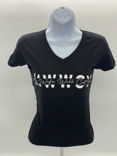 Load image into Gallery viewer, My Wife Will Cut You - Women's V-Neck Tshirt