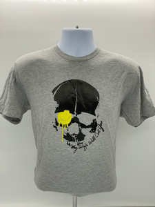 Skull "My Wife Will Cut You" Men's Tshirt