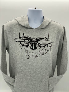 Knife Eyes - My Wife Will Cut You - Men's Hoodie