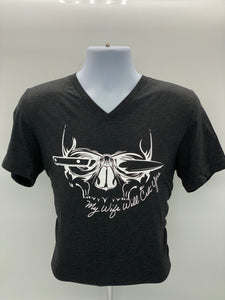 Knife Eyes - My Wife Will Cut You - Men's V-Neck Tshirt